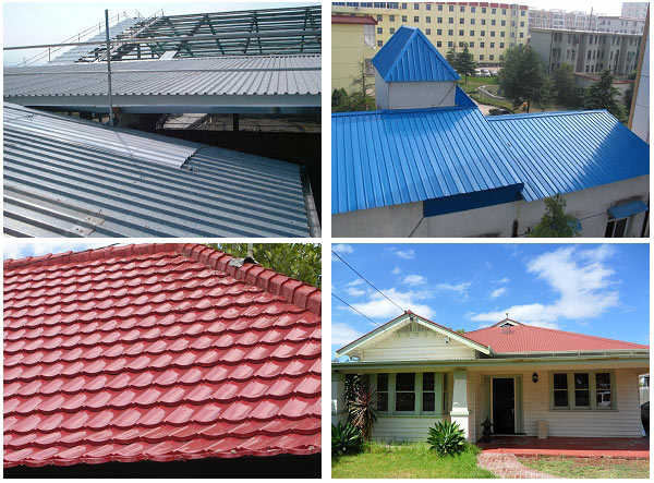 Aluminum sheet for roofing