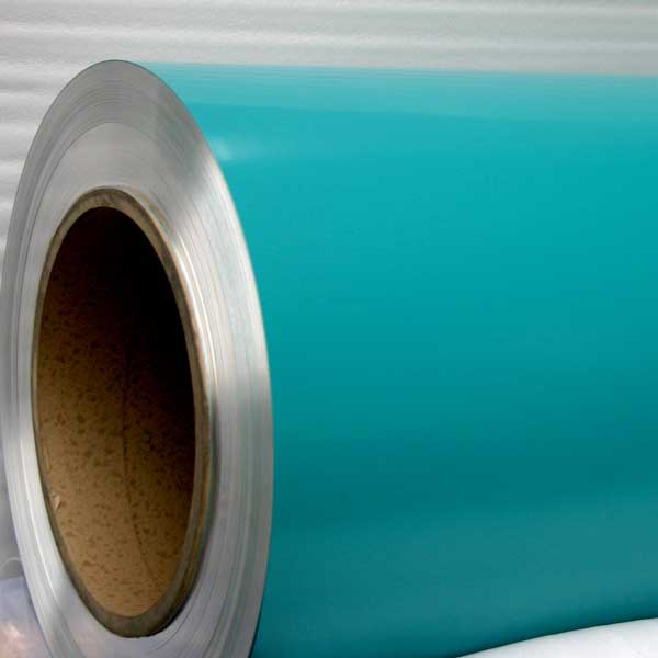 Color coated aluminum coil