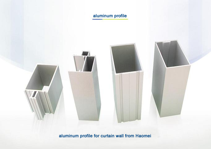 aluminum profile for curtain wall